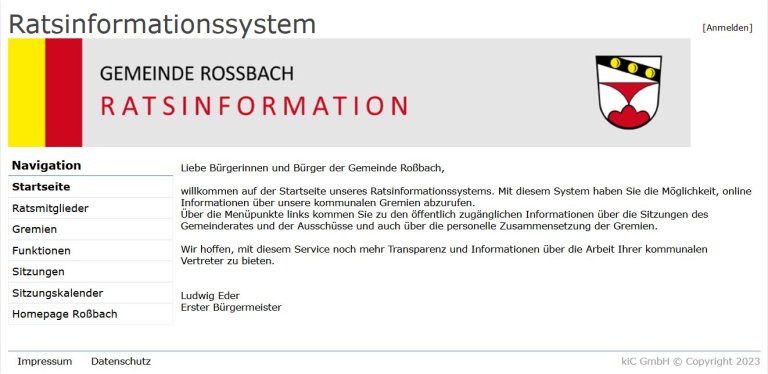 Ratsinformationssystem